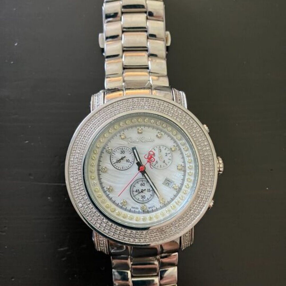Junior JJU4 50MM Diamond Watch 2.5 Ct